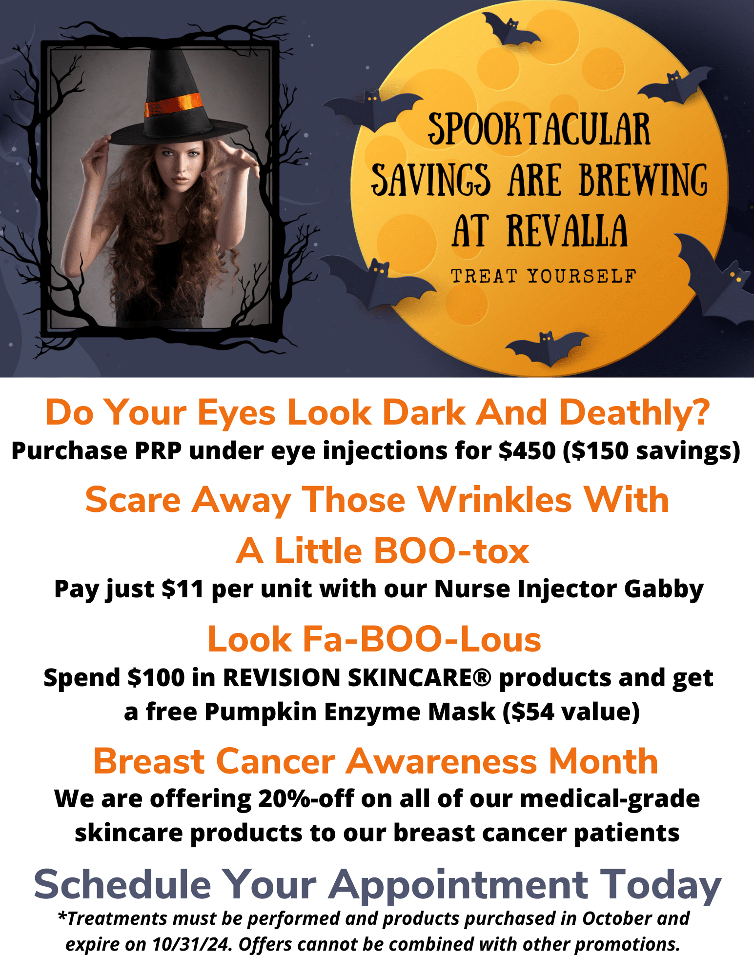 October Flyer PNG